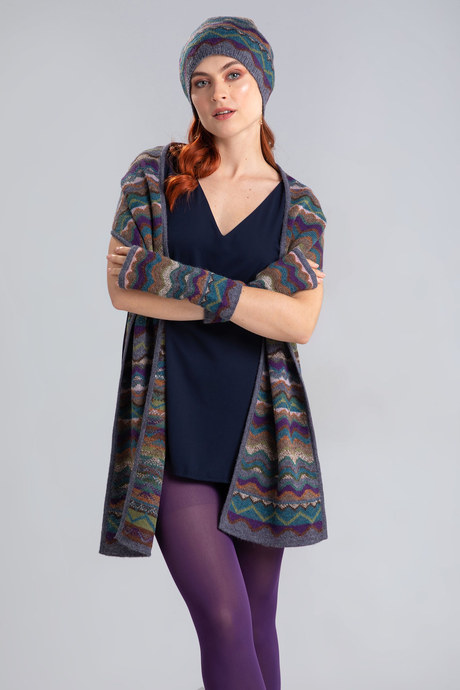 Zigzag, Alpaca Scarf