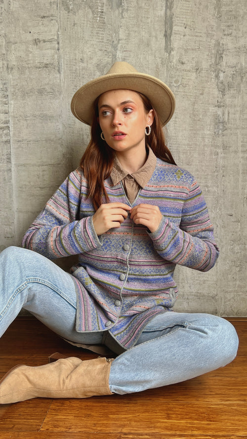Atiana, Babyalpaca Cardigan Grey