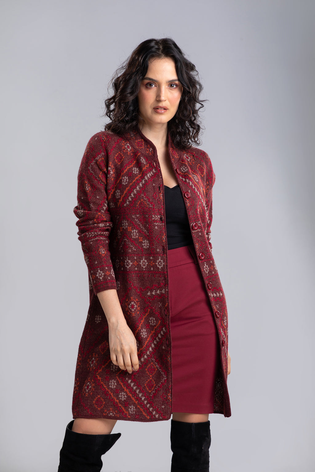 Ethnic, Babyalpaca Cardigan