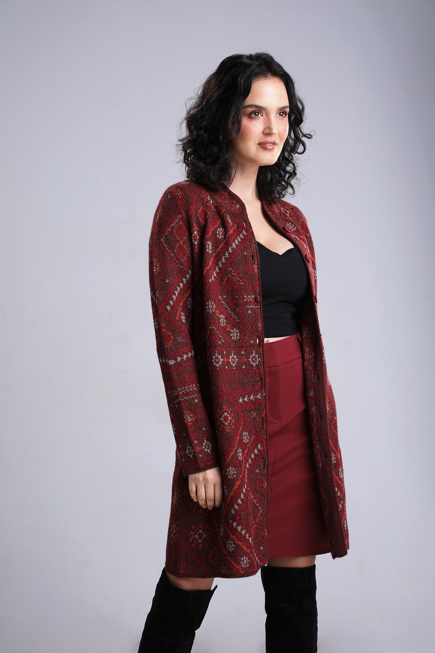 Ethnic, Babyalpaca Cardigan