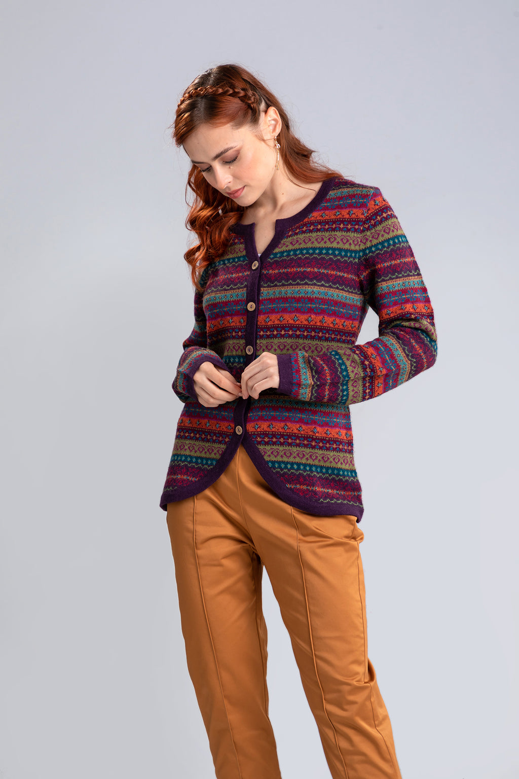 Mirella, Alpaca Cardigan