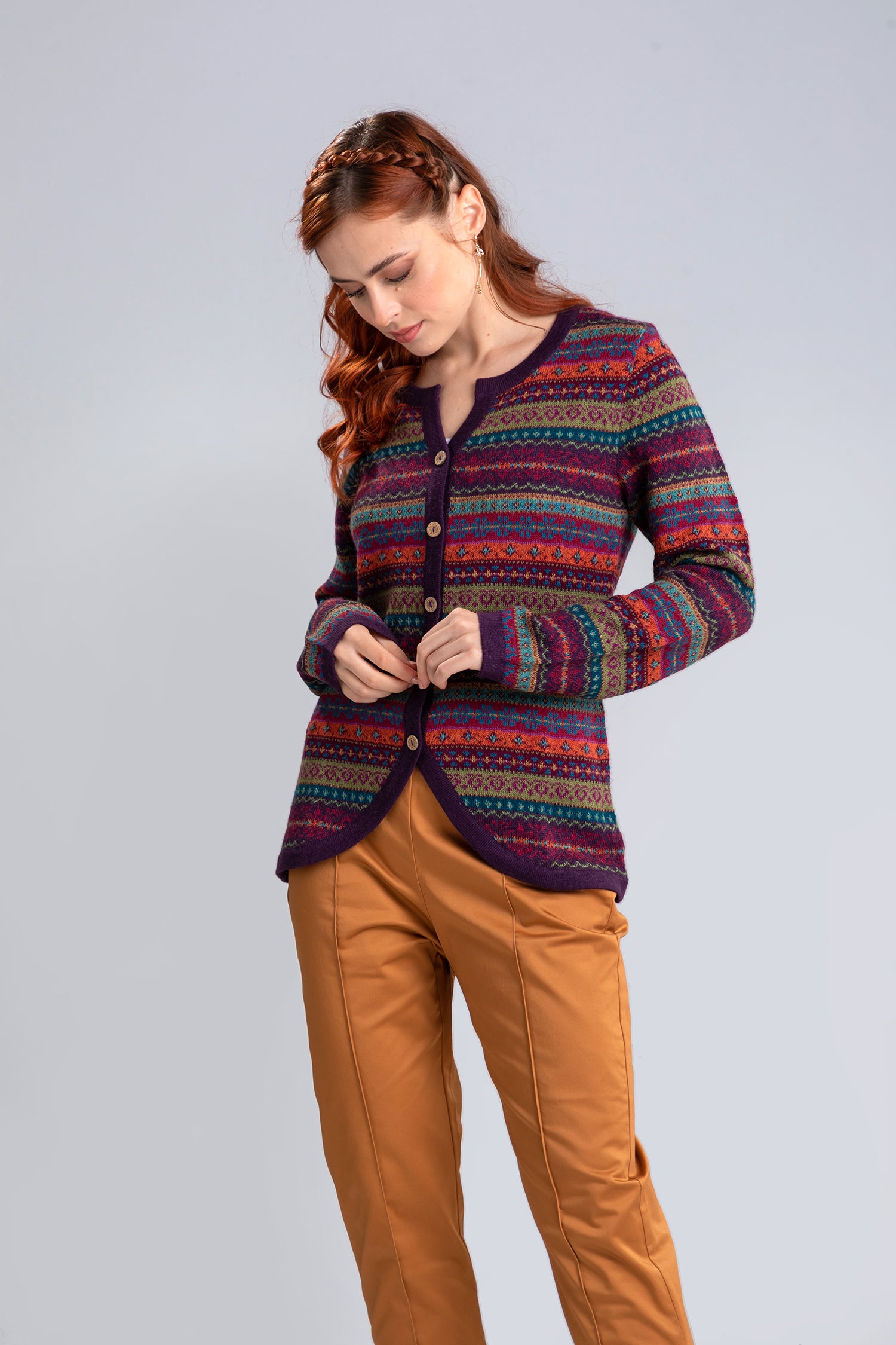 Mirella, Alpaca Cardigan