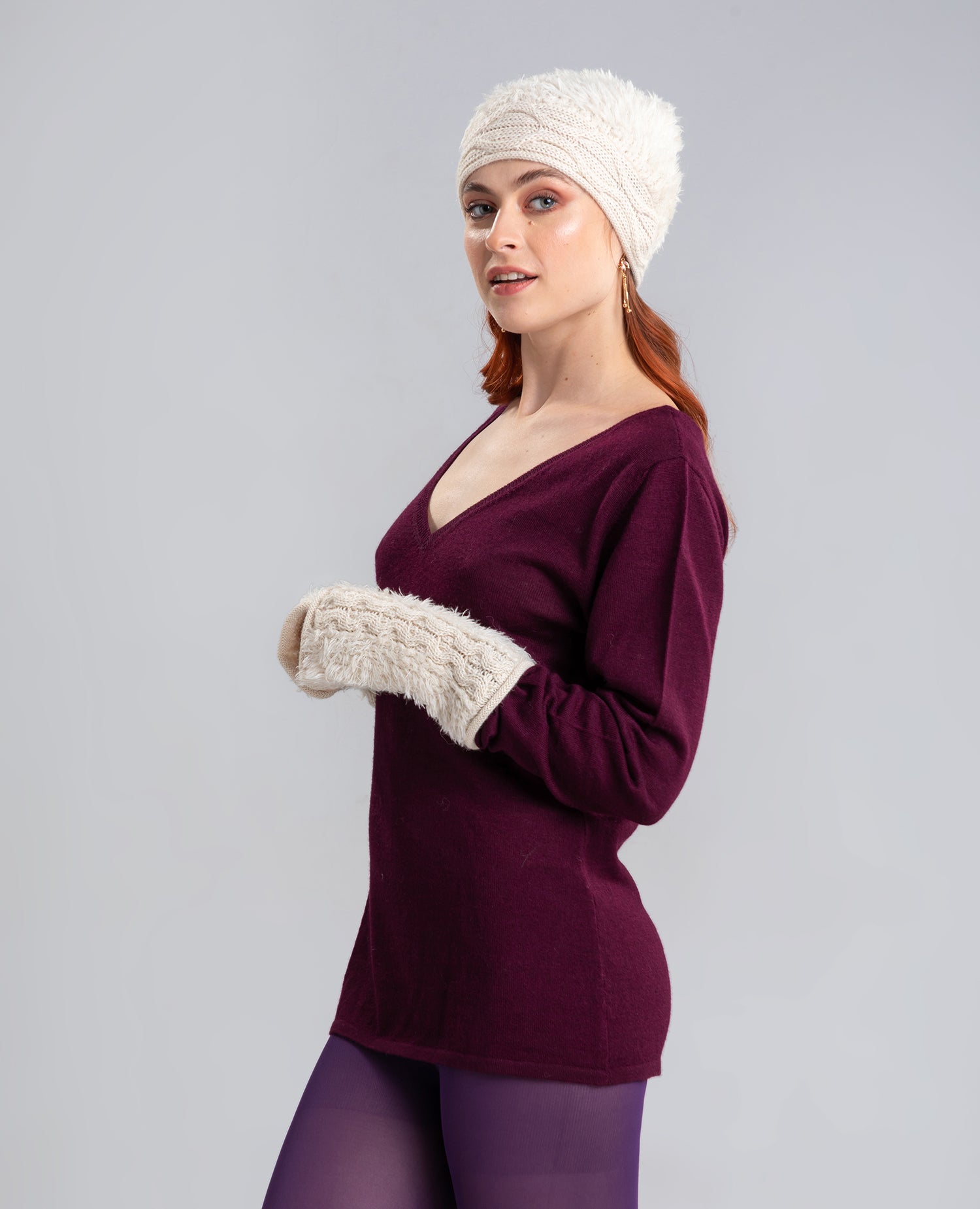Fur, Babyalpaca Mittens