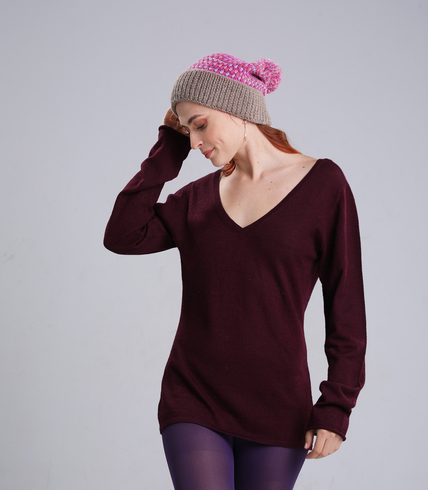 Speckle, Alpaca blend Hat