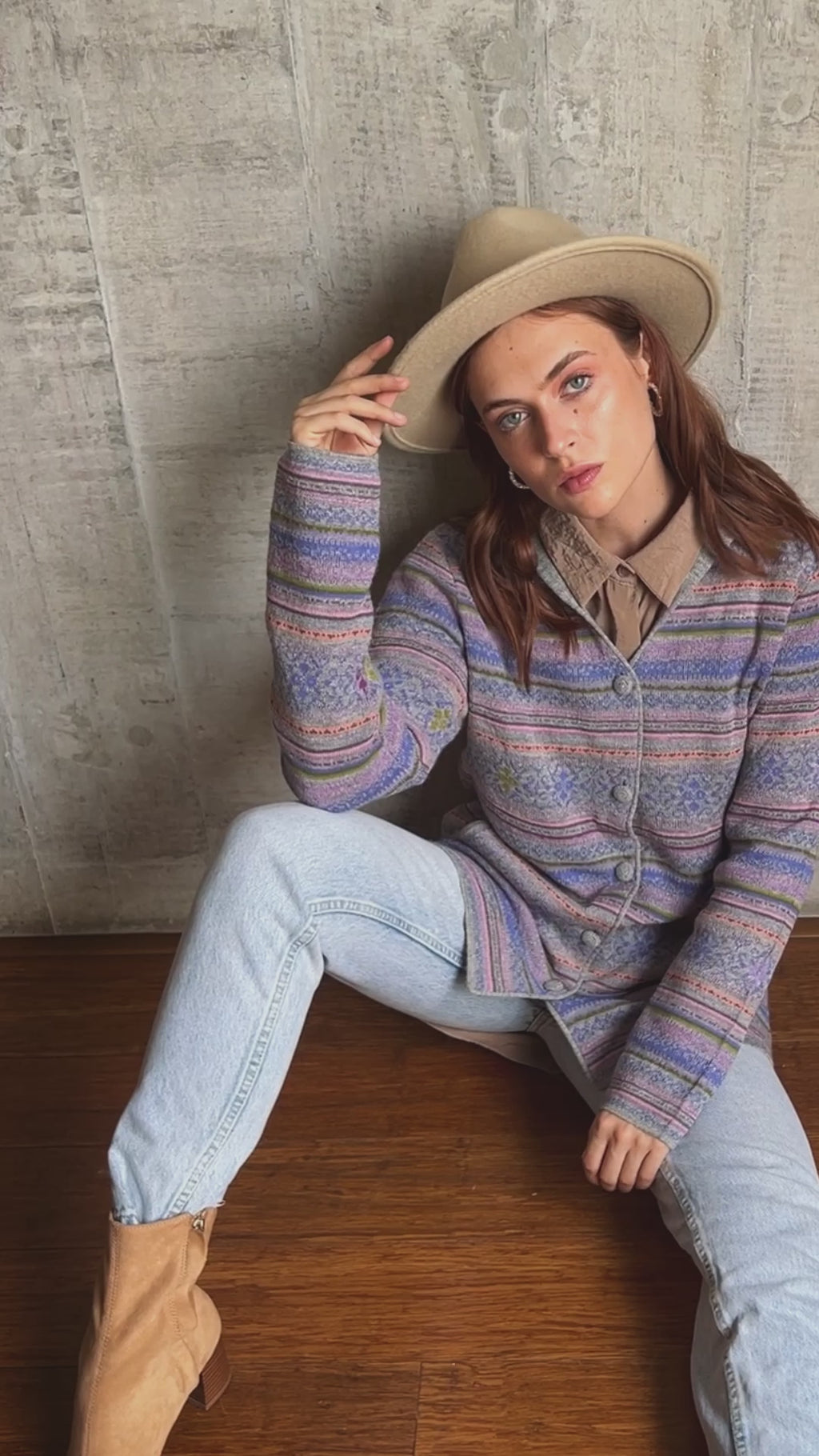Atiana, Babyalpaca Cardigan Grey